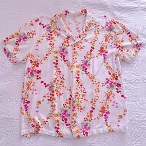 Floral Button Down Shirt